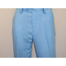 Men INSERCH premium Soft Linen Breathable 2pc Walking Leisure suit LS29116 Blue image 10