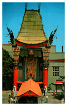 Grauman&#39;s Chinese Theater Hollywood Walk of Fame Hollywood Boulevard Postcard - £3.87 GBP