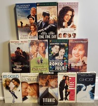 LOT OF (12) ROMANCE/ROMANTIC COMEDY DRAMA VHS- SEE DESCRIPTION &amp; PIC - £7.28 GBP