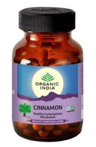 Lot of 2 Organic India Cinnamon Packs 120 Digestion Antioxidant Ayurvedi... - £20.79 GBP