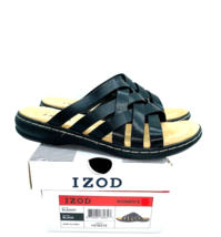 Izod Women Slaight Strappy Sandals - Black, US 6 - £15.49 GBP