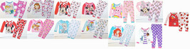 Toddler Girls 2 Piece Pajamas Disney &amp; More Various Patterns &amp; Sizes NWT - £9.56 GBP