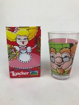 Loacker Wafers Cookies Elf Glass Cup Tumbler 5” NIB FSTSHP - £6.37 GBP