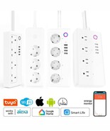 Smart Socket Wifi Power Strip Multi Plug usb Port Alexa Google Home Smar... - $54.04+