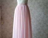 Pink tulle skirt wedding bridesmaid skirt 5a 3 thumb155 crop