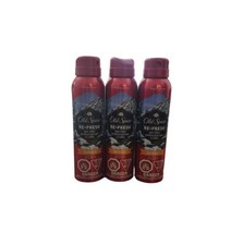 Old Spice Denali re Fresh Denali Spruce Body Spray 4 oz lot x 3 - £77.53 GBP