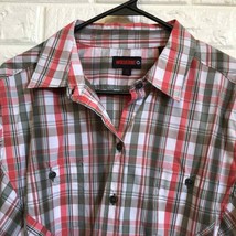 Wolverine plaid casual button down long sleeve shirt XXL - £29.82 GBP