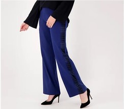 Women with Control Cotton Jersey Wide Leg Pant (Lagoon Blue, Tall S) A553655 - $15.60