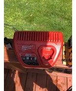 New Milwaukee M12 Lithium Ion 12 Volt Battery Charger 48-59-2401 USED FR... - $9.90
