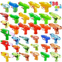 36 Packs Water Gun Toys, Assorted Colors Mini Water Blasters For Pool Play, Part - £31.96 GBP