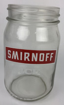 NOS Smirnoff ICE Vodka Glass Mason Jar 1 pint 16oz Moonshine Jug - LOOK - £9.18 GBP
