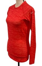 Nike Pro Womens Combat HyperWarm Pullover Allover Print Shirt Size S Long Sleeve - £13.19 GBP