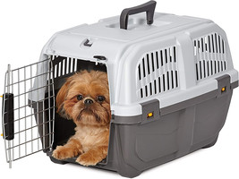 MidWest Skudo Travel Carrier Gray Plastic Dog Carrier Small - 3 count MidWest Sk - £124.92 GBP