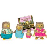 Lil Woodzeez Whooswhoo Owl Family Birds Animal Toy Set Posable Book Pare... - $361.07 MXN