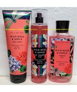 Wild Rose Apple Bath and Body Works Fragrance Mist Body Cream Shower Gel - $60.00