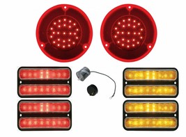 United Pacific LED Tail Light and Marker Light Set 1968-72 Chevy Stepsid... - $249.98