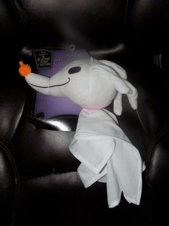 Disney Nightmare Before Christmas Zero Hanging Décor Plush NEW - $27.30