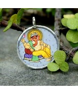 Handgefertigter handbemalter 925 Sterlingsilber Miniatur Ganesha Anhänge... - $636.84 MXN