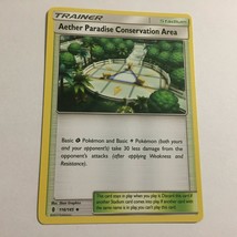 2017 Aether Paradise Conservative Area Uncommon Trainer Pokemon Card 116... - $49.47 MXN