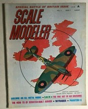 Scale Modeler Magazine August 1967 - £11.72 GBP