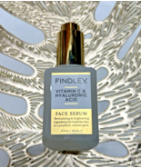 FINDLEY Vitamin C &amp; Hyaluronic Acid Face Serum, Revitalizing &amp; Brighteni... - $14.99