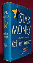 Kathleen Winsor STAR MONEY 1950 First edition Hardcover DJ Writer&#39;s Fame Novel - £21.28 GBP