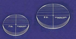 2 Piece Circle Set - No Seam 7- 8 Inches 1/4 Inch Thick - Long Arm -Mult... - $38.74