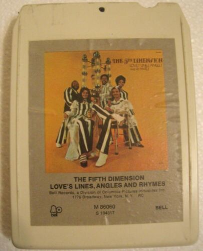 8 Track-The 5th Dimension-Loves, Lines, Angles &amp; Rhymes-Refurbished &amp; TE... - $13.75