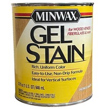 Minwax Gel Stain HONEY MAPLE  32 oz 1 QT Possible Dent - $49.45