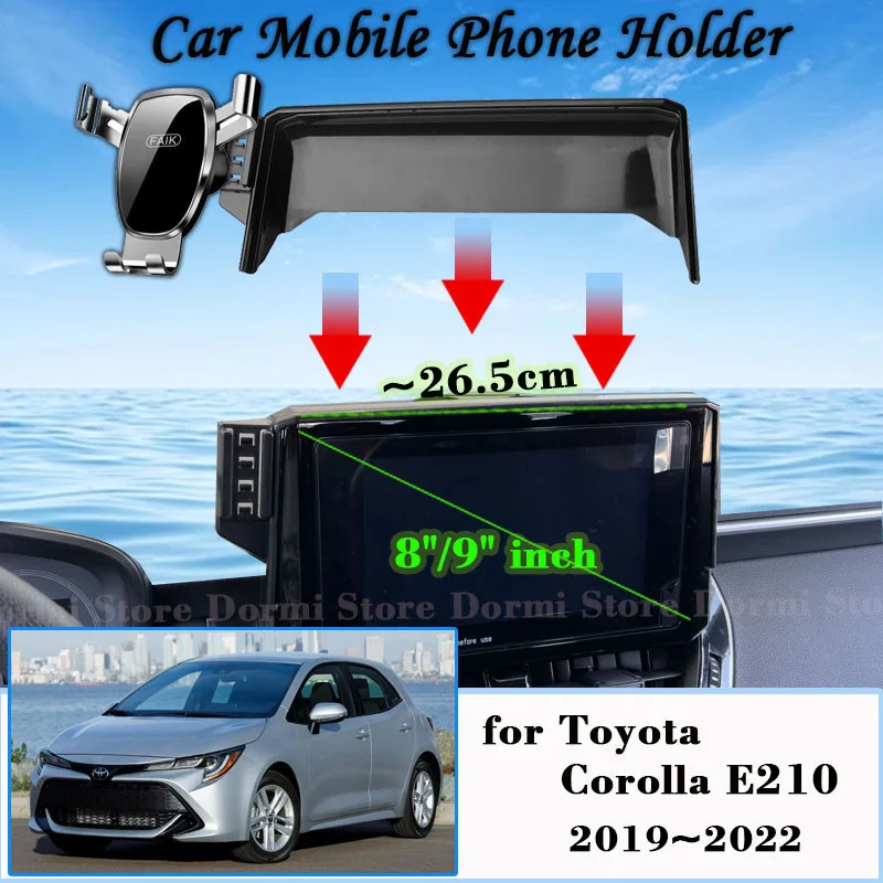 Car Mount for Toyota Corolla E210 8/9&quot; Screen 2019~2023 Air Vent Mobile ... - $16.10+