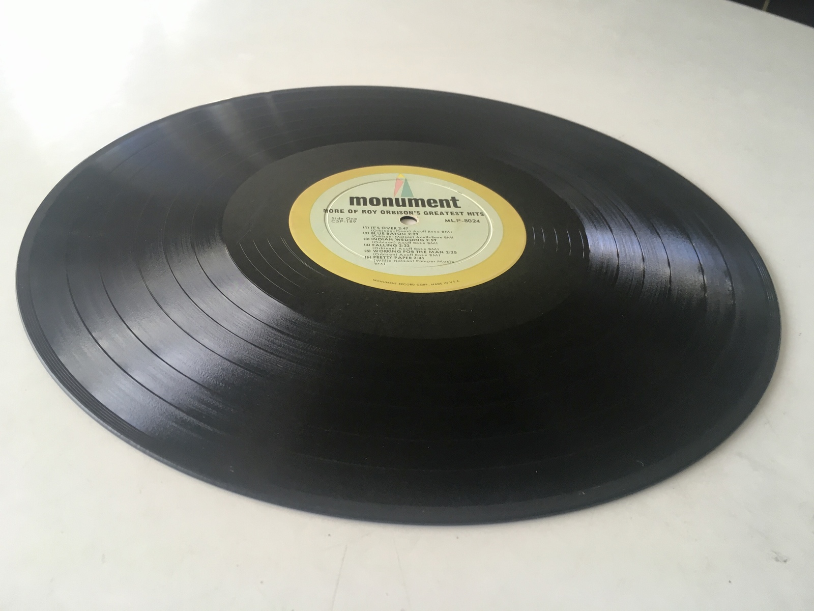 Roy Orbison - More Of Roy Orbison's Greatest Hits LP Vinyl Record Album Item image 2