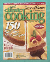 Taste of Home Cooking School magazine Spring 2007 Classic Cooking recipes - £2.37 GBP