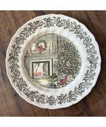 Johnson Bros. Vintage Merry Christmas Plate 10-1/2&quot; Dinner Plate - $1,014.95 MXN