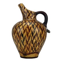 Minoan Prochus Jug Floral Style Pottery Ancient Greek Replica Museum Art 18 cm - $74.71