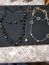 Vintage Jewelery Lot of 3 Colorful  Necklaces.  Very Nice and Unique - €12,70 EUR