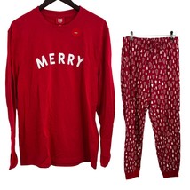 Family PJs Merry Christmas Trees Womens Pajama Set New Size Large - £22.16 GBP