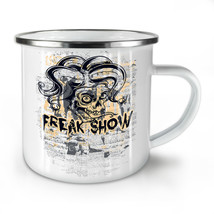 Freak Show Scary Horror NEW Enamel Tea Mug 10 oz | Wellcoda - £20.13 GBP