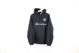 Streetwear Mens Small Faded The Chainsmokers World War Joy Band Tour Hoodie - £41.95 GBP