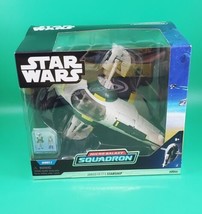 Star Wars Micro Galaxy Squadron Jango Fett&#39;s Starship 7&quot; vehicle #0044 - £15.10 GBP