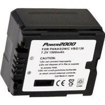Battery For Panasonic VW-VBG130 VW-VBG130-K VW-VBG130PP VW-VBG130PPK VBG130PP9 - £28.27 GBP