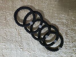 Black 33 knot handmade komboskini, Orthodox faith bracelet, chotki, reli... - $7.49