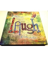 Artistic Home Gallery Connie Haley Laugh Premium Gallery Decorative Wall... - $23.99