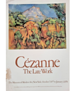 Paul Cezanne - Original Exhibition Poster - Moma New York - Late Works -... - $263.55