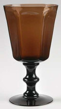 1960&#39;s Lenox (1) Handmade Antique-Brown Large Water Glass Goblet France ... - $19.99