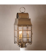 Washington Post Outdoor post lantern in Weathered Brass Metal - $724.81 CAD