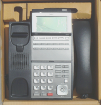 Nec Dlv(Xd) Z-Y(BK) Telephone IP3NA-12TXH Tel (Bk), 12 Button Display - £27.13 GBP