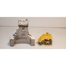 Lilliput Lane Bridge House in Winter + small cottage - $9.74