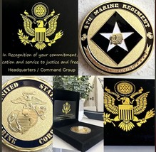 Us Marine Corps - 6th Marine Regiment Challenge Coin Usa - £20.33 GBP
