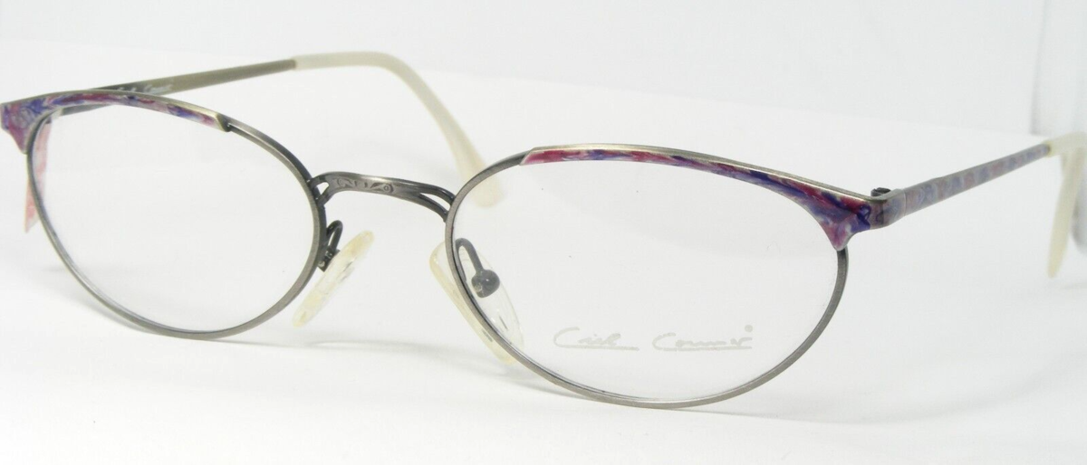Vintage CIEL CONNER CC 198 02 Multicolore Unique Lunettes 51-21-136mm - $66.32