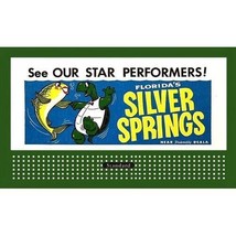 Silver Springs Star Performers Billboard Insert For Lionel 310 &amp; American Flyer - £4.71 GBP